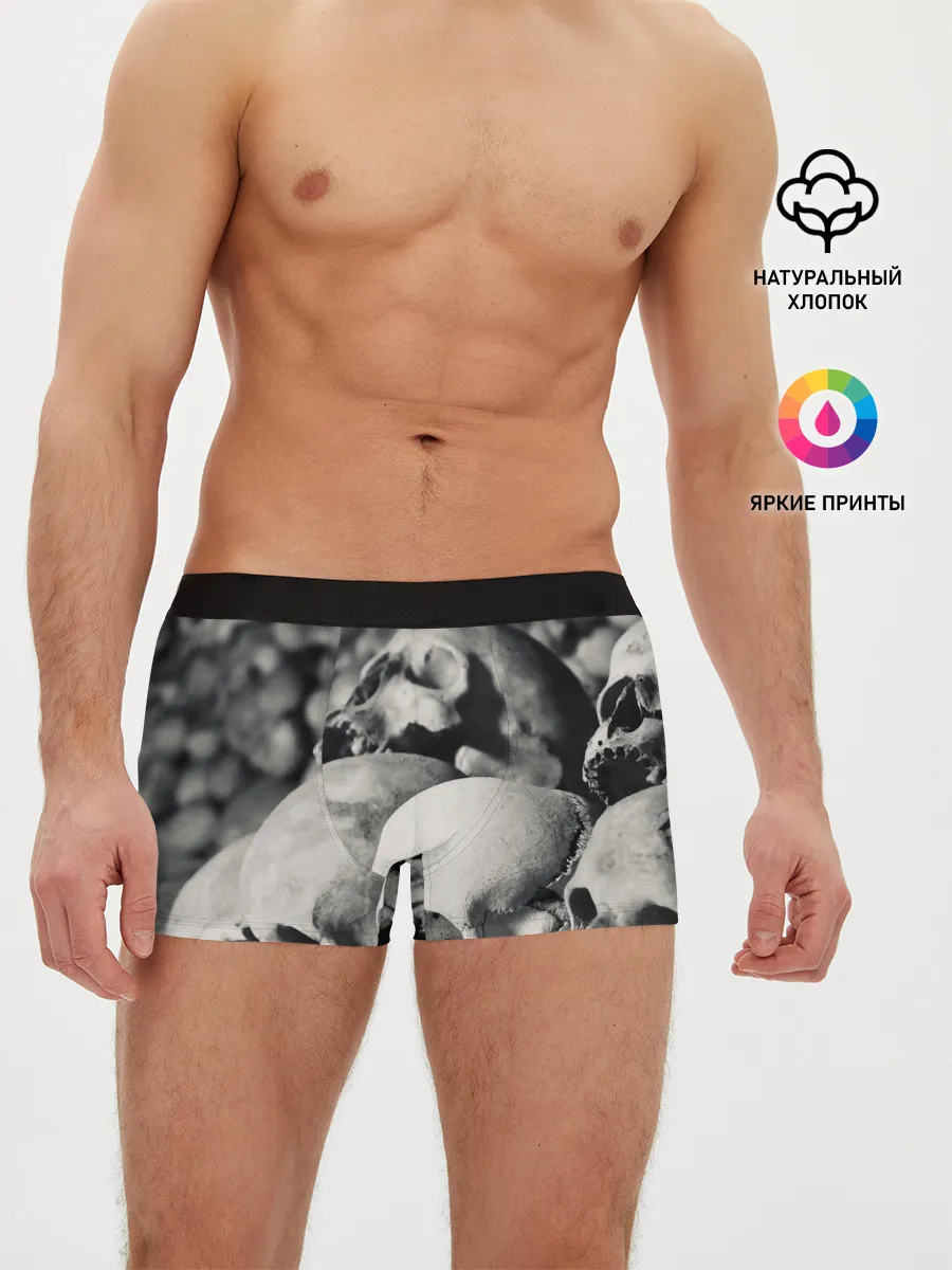 Мужские трусы боксеры / ЧЕРЕПА