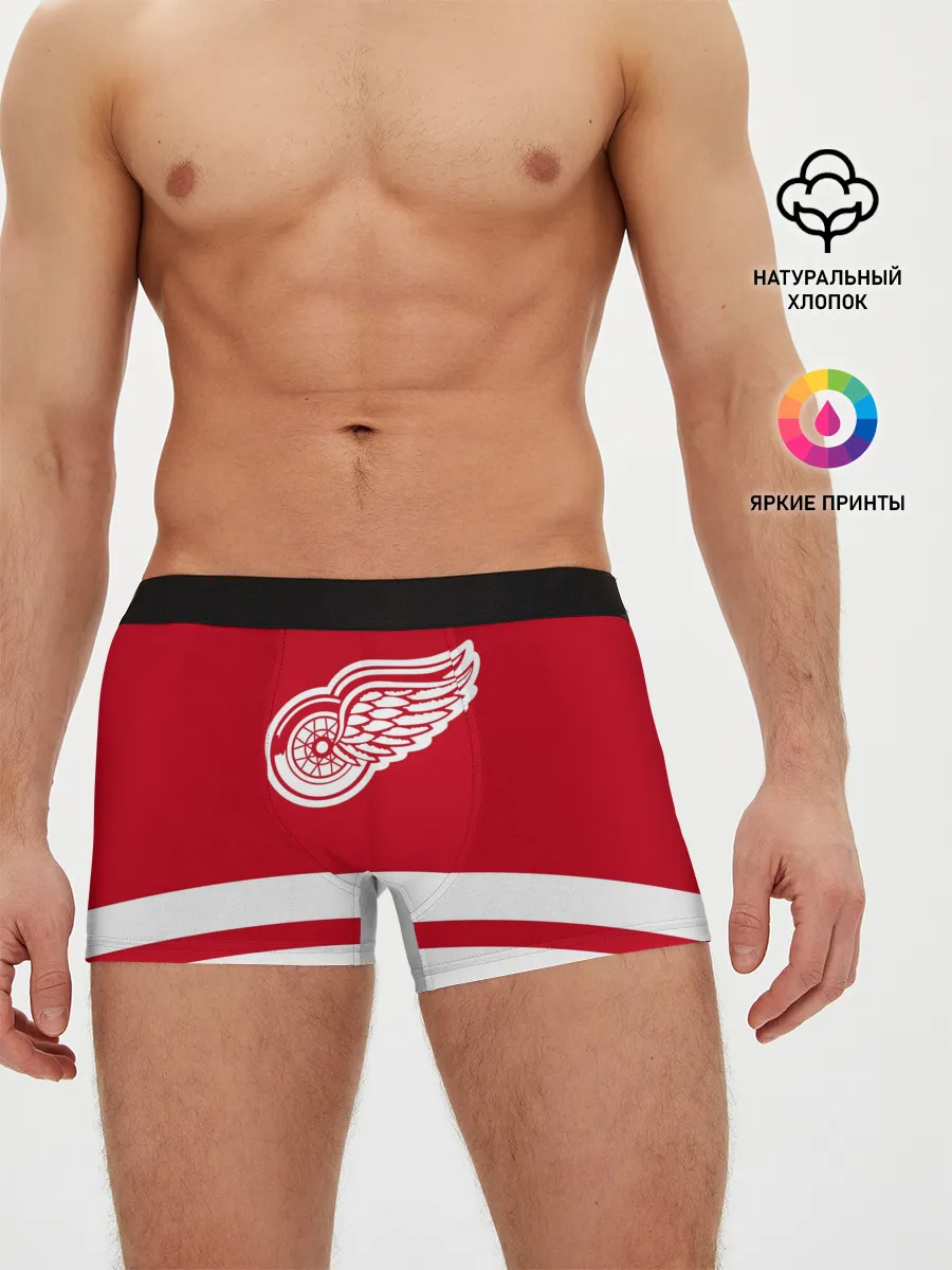 Мужские трусы боксеры / Детройт Ред Уингз