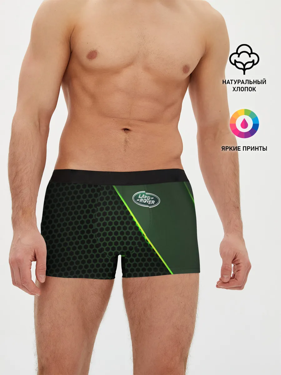 Мужские трусы боксеры / Land Rover | Ленд Ровер