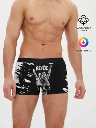 Мужские трусы боксеры / AC/DC