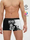 Мужские трусы боксеры / AC/DC Back in Black