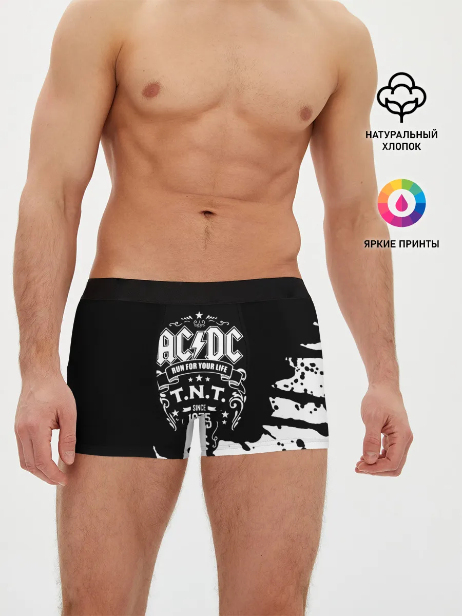 Мужские трусы боксеры / AC/DC T.N.T.