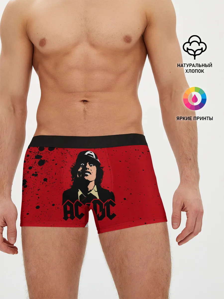 Мужские трусы боксеры / AC/DC
