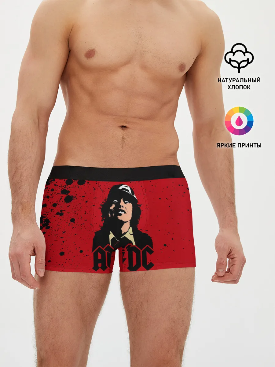 Мужские трусы боксеры / AC/DC