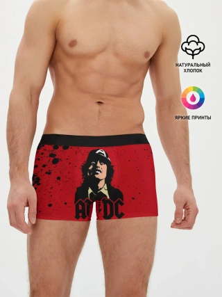 Мужские трусы боксеры / AC/DC