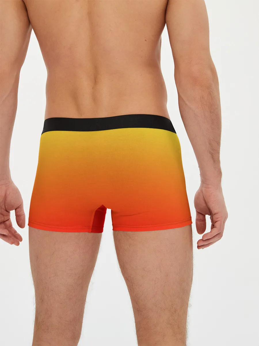 Мужские трусы боксеры / Оранж