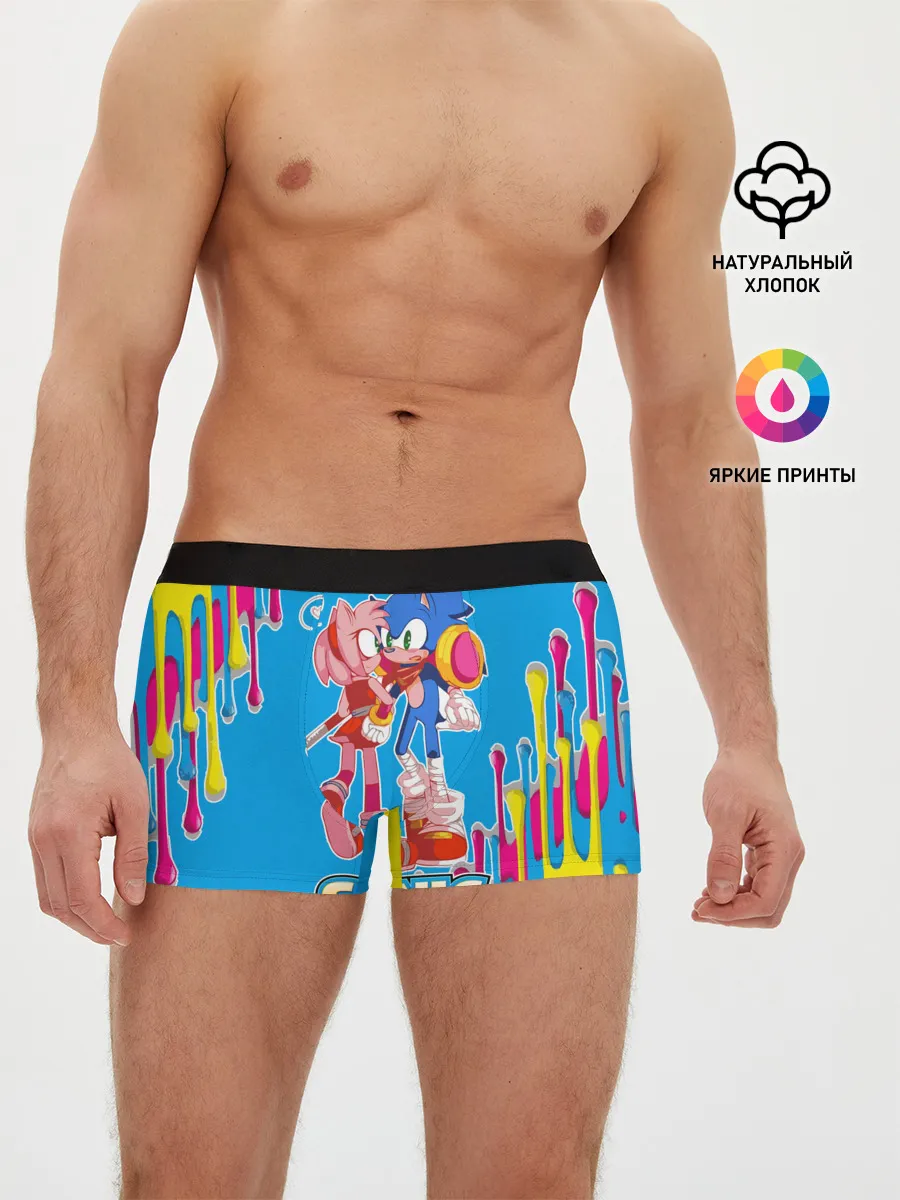 Мужские трусы боксеры / Sonic