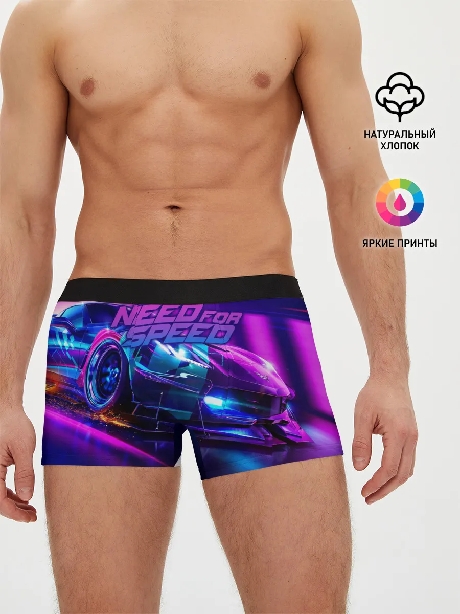 Мужские трусы боксеры / Need for Speed