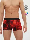Мужские трусы боксеры / Красный дым