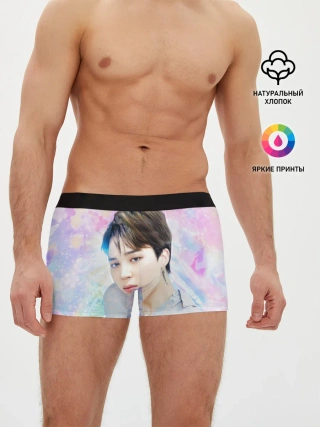 Мужские трусы боксеры / БТС 2020 Season Greeting Чимин