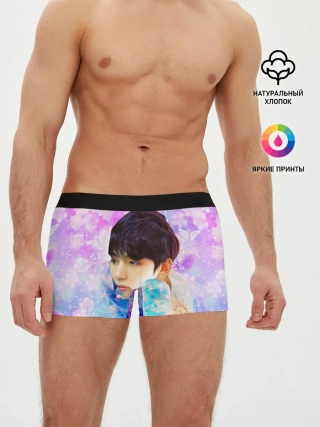 Мужские трусы боксеры / БТС 2020 Season Greeting Ви V