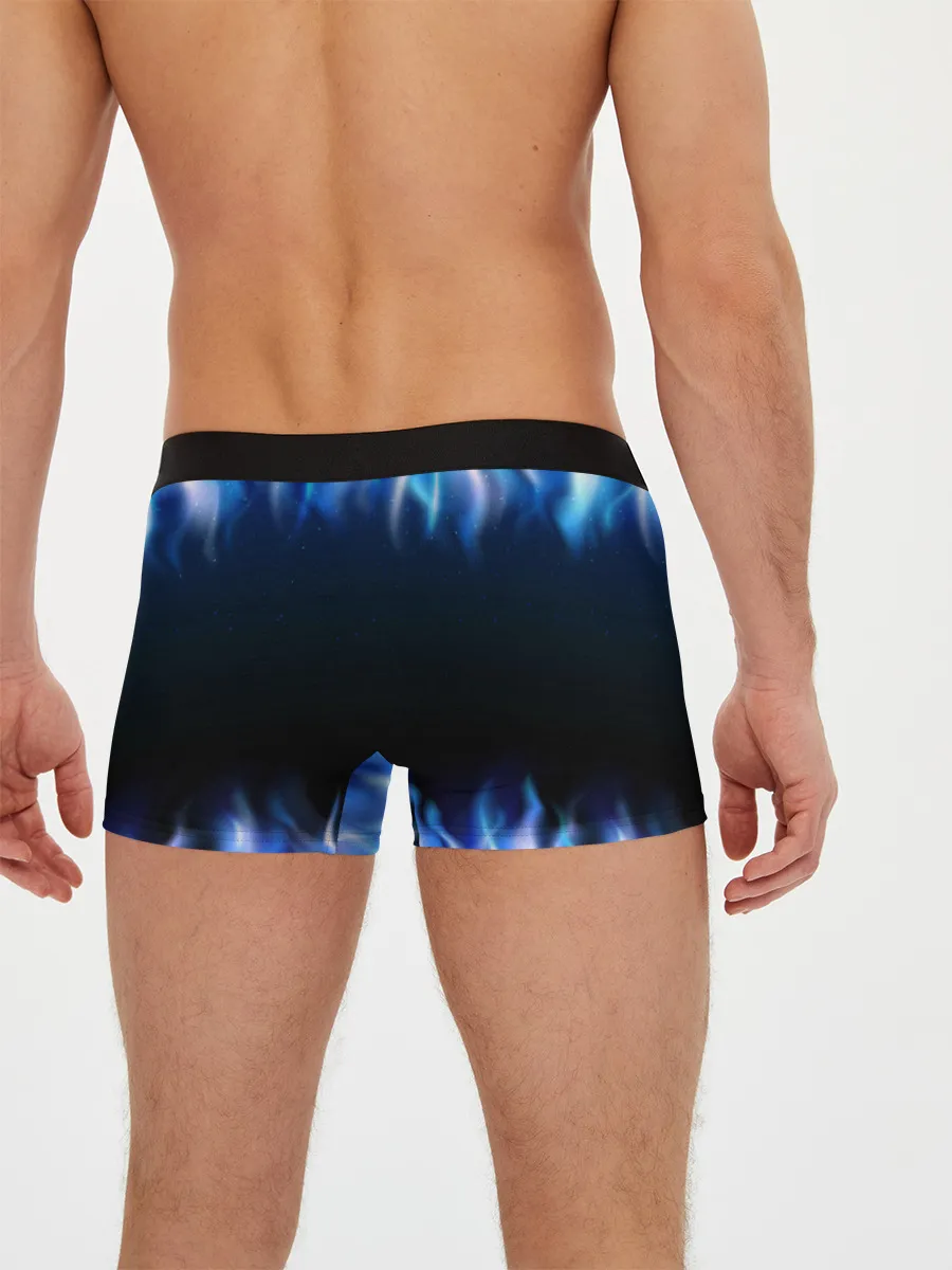 Мужские трусы боксеры / Синий Огонь