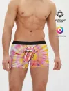 Мужские трусы боксеры / Rolling Stones tie-dye