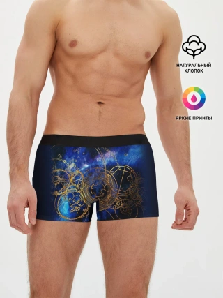 Мужские трусы боксеры / Space Geometry