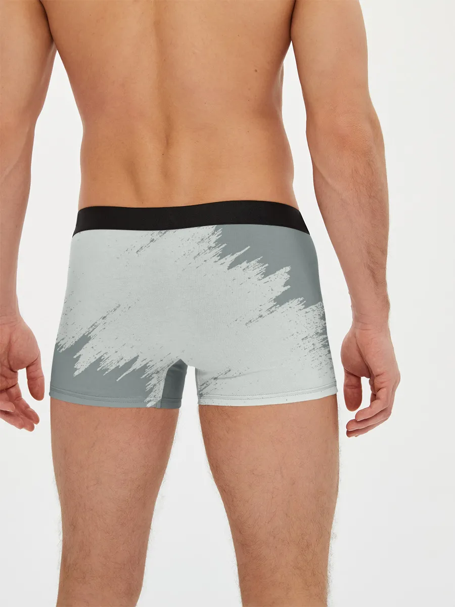 Мужские трусы боксеры / SONIC SILVER