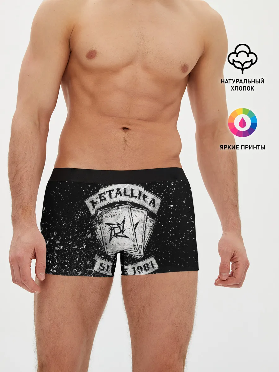 Мужские трусы боксеры / Metallica