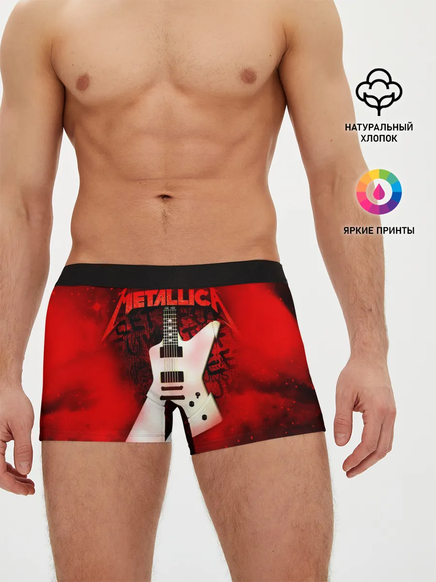 Мужские трусы боксеры / Metallica