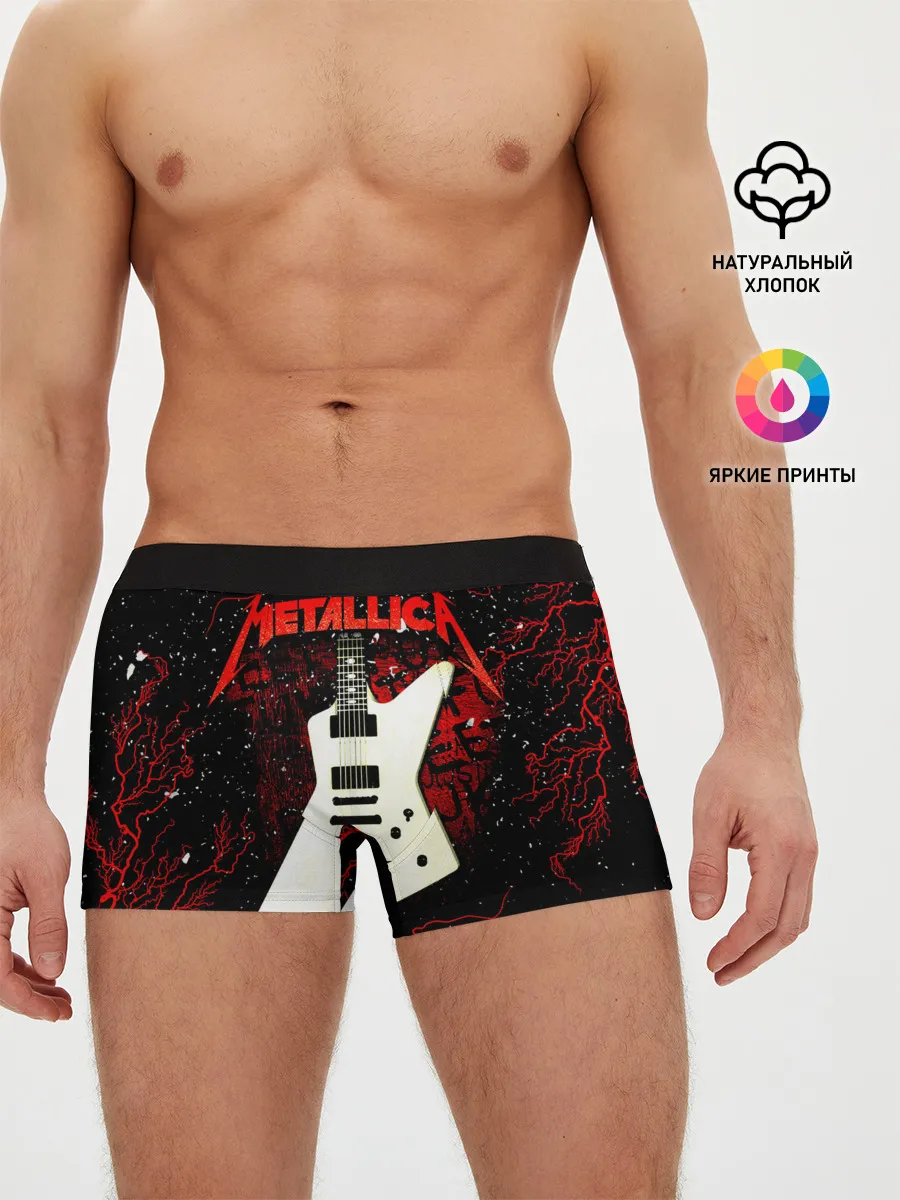 Мужские трусы боксеры / Metallica