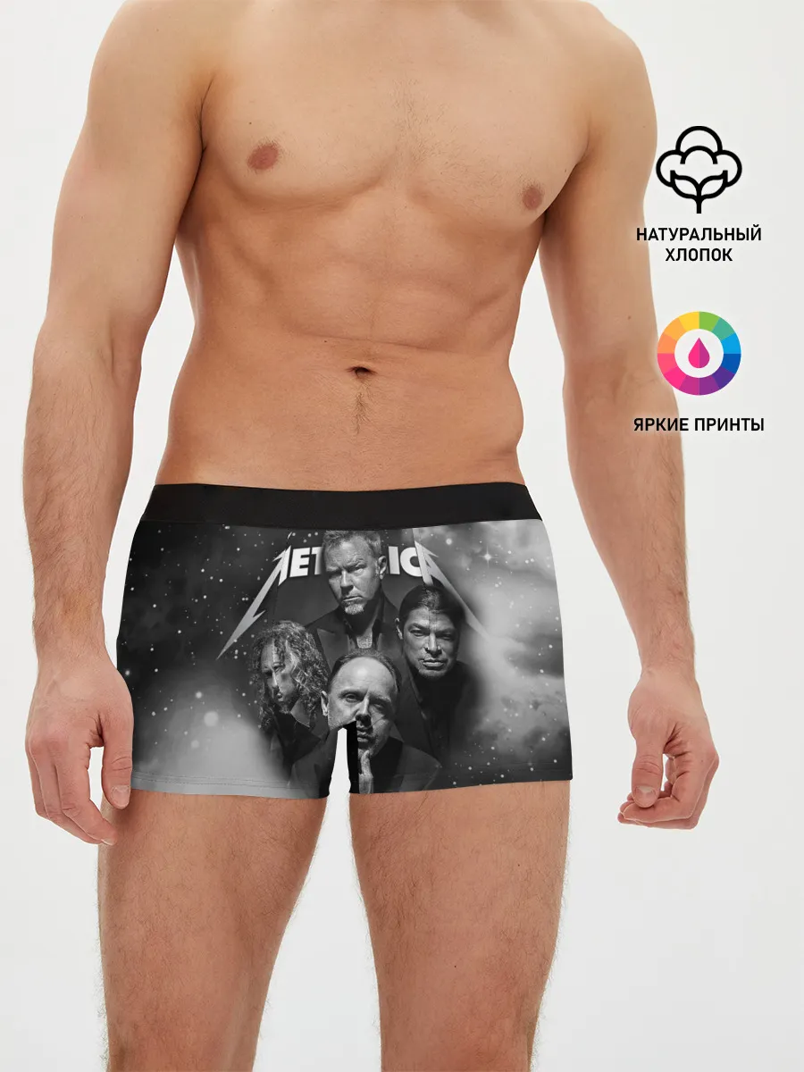 Мужские трусы боксеры / Metallica