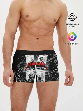 Мужские трусы боксеры / Metallica