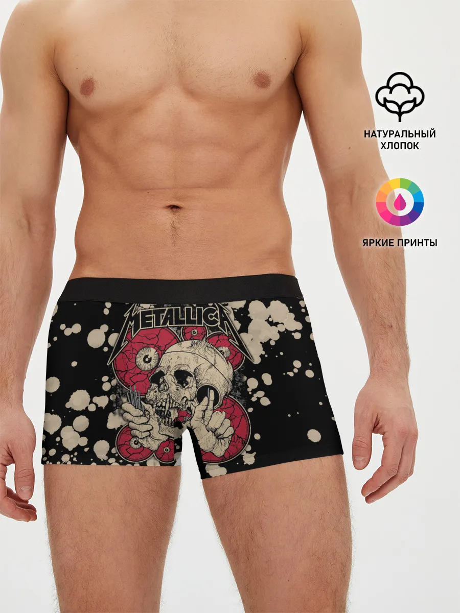 Мужские трусы боксеры / Metallica