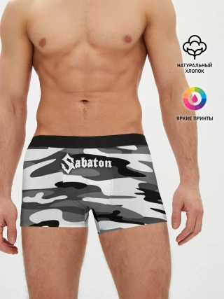 Мужские трусы боксеры / Камуфляж Sabaton