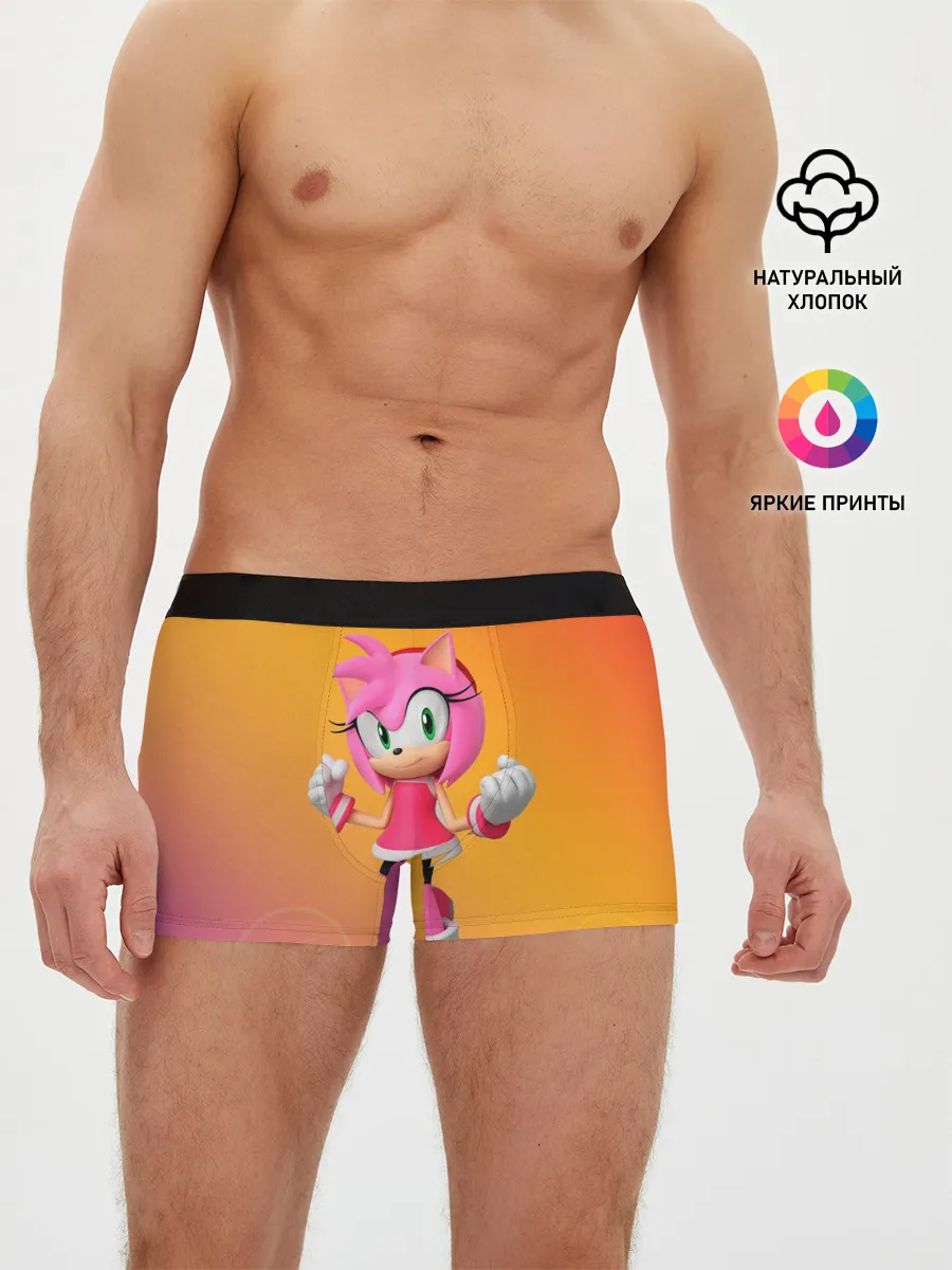 Мужские трусы боксеры / Эми - Соник