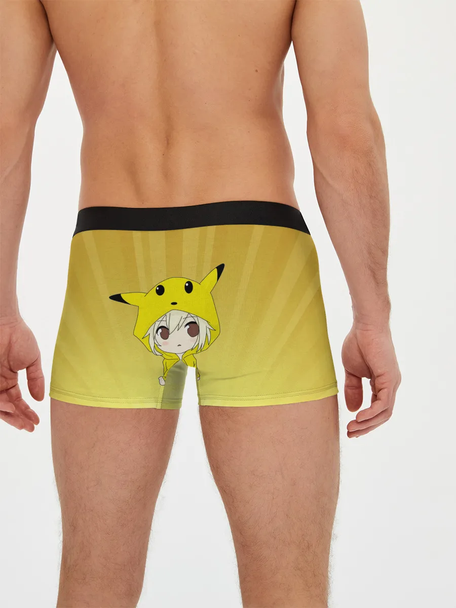 Мужские трусы боксеры / Пикачу