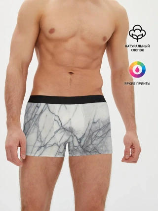 Мужские трусы боксеры / Мрамор
