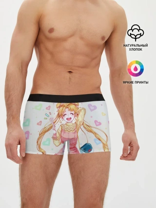 Мужские трусы боксеры / SAILOR MOON