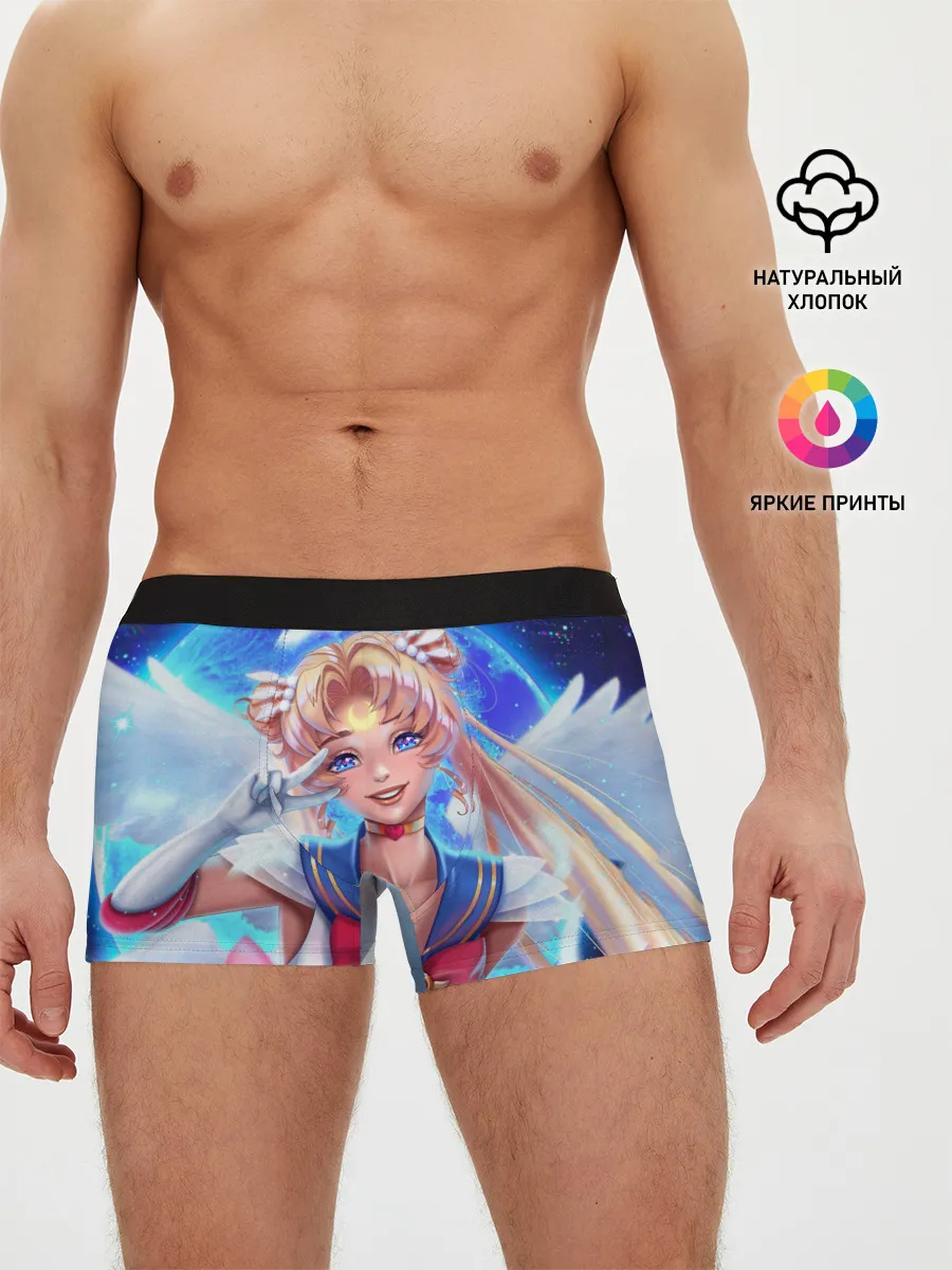 Мужские трусы боксеры / КРЫЛЬЯ АНИМЕ