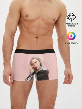 Мужские трусы боксеры / Billie Eilish