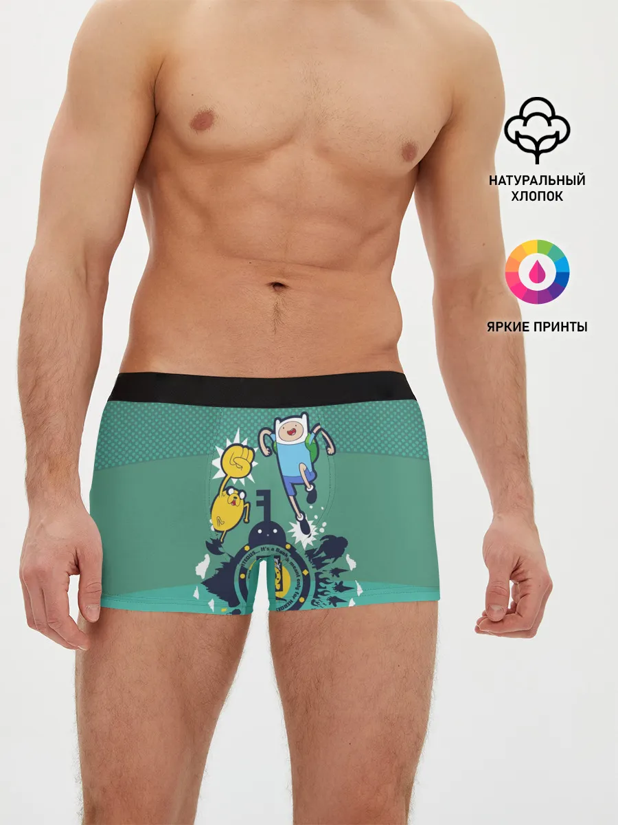 Мужские трусы боксеры / Финн и Джейк
