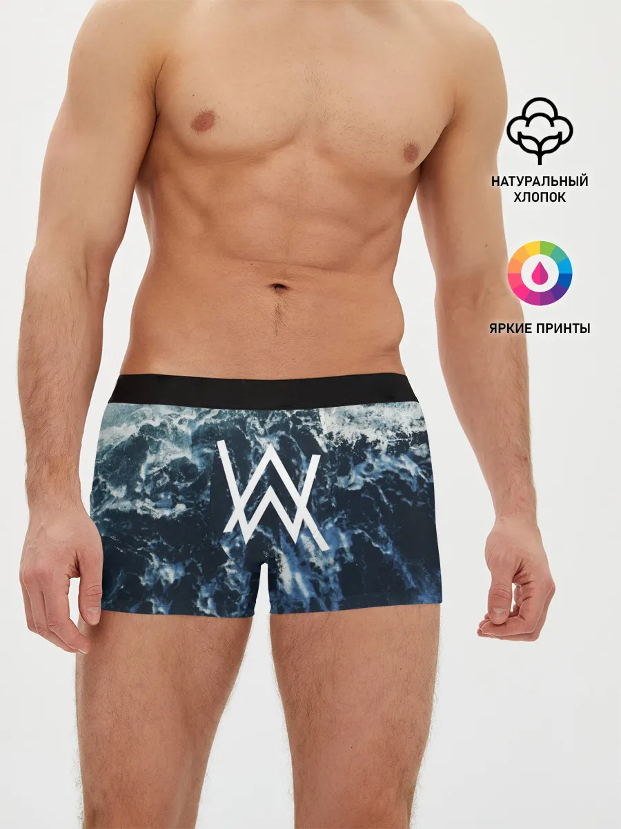 Мужские трусы боксеры / Alan Walker