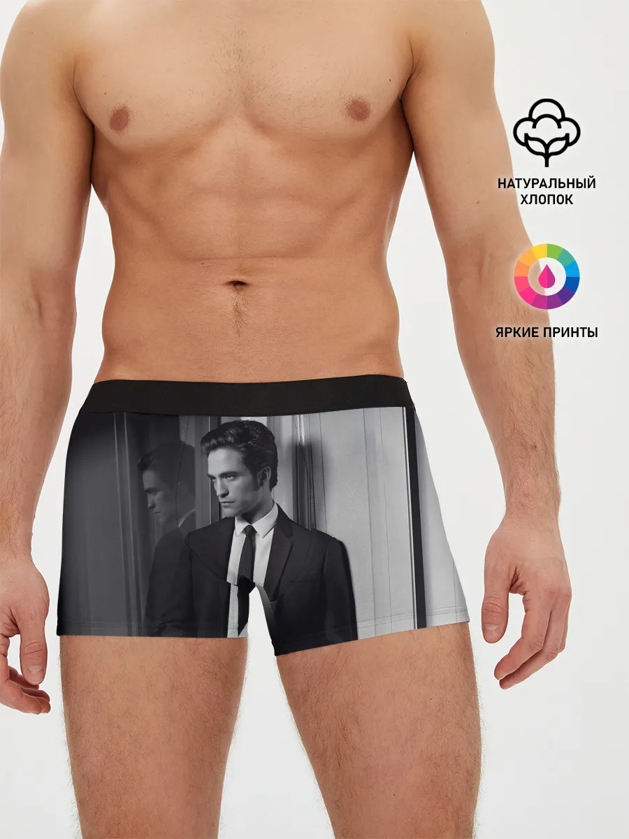 Мужские трусы боксеры / Роберт Паттинсон