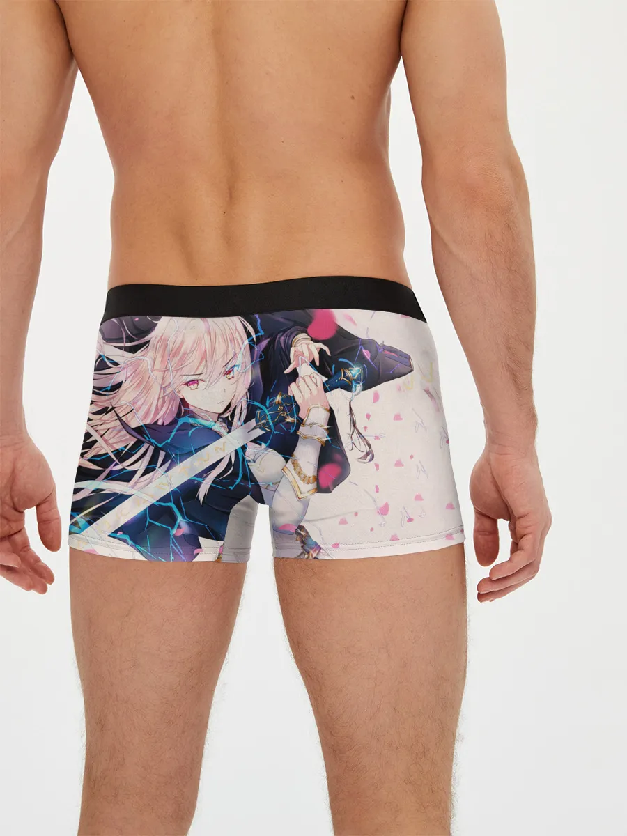 Мужские трусы боксеры / Girl with katana