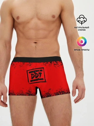 Мужские трусы боксеры / ДДТ Лого
