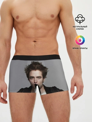 Мужские трусы боксеры / РОБЕРТ ПАТТИНСОН