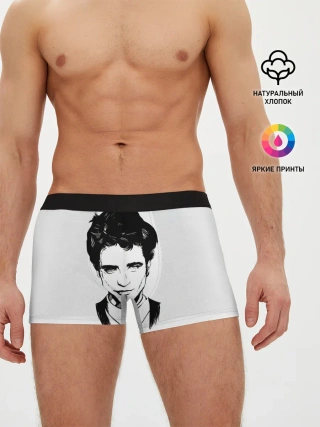 Мужские трусы боксеры / РОБЕРТ ПАТТИНСОН