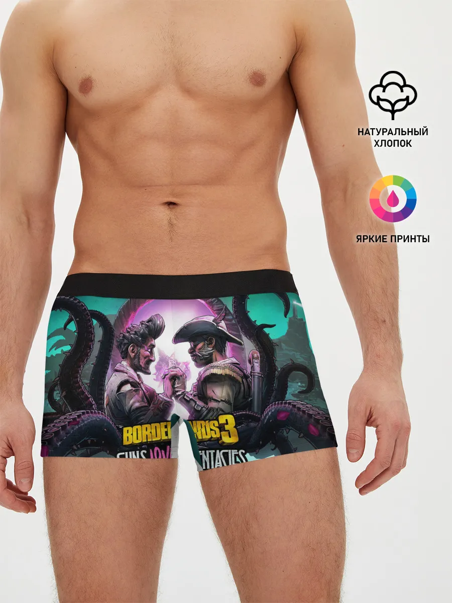 Мужские трусы боксеры / borderlands 3