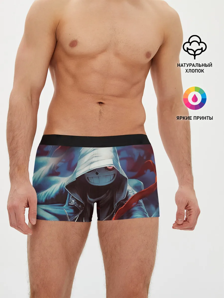 Мужские трусы боксеры / UNDERTALE | АНДЕРТЕЙЛ