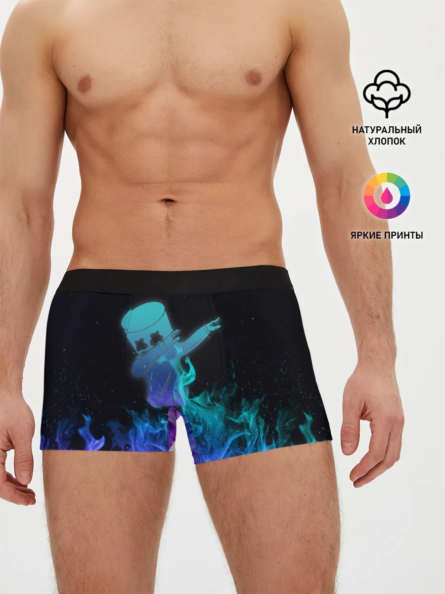 Мужские трусы боксеры / Marshmello Fortnite