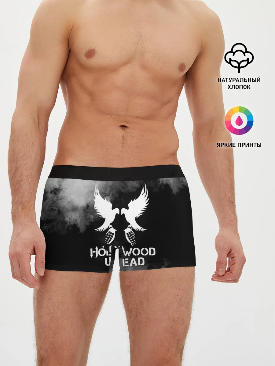 Мужские трусы боксеры / Hollywood Undead
