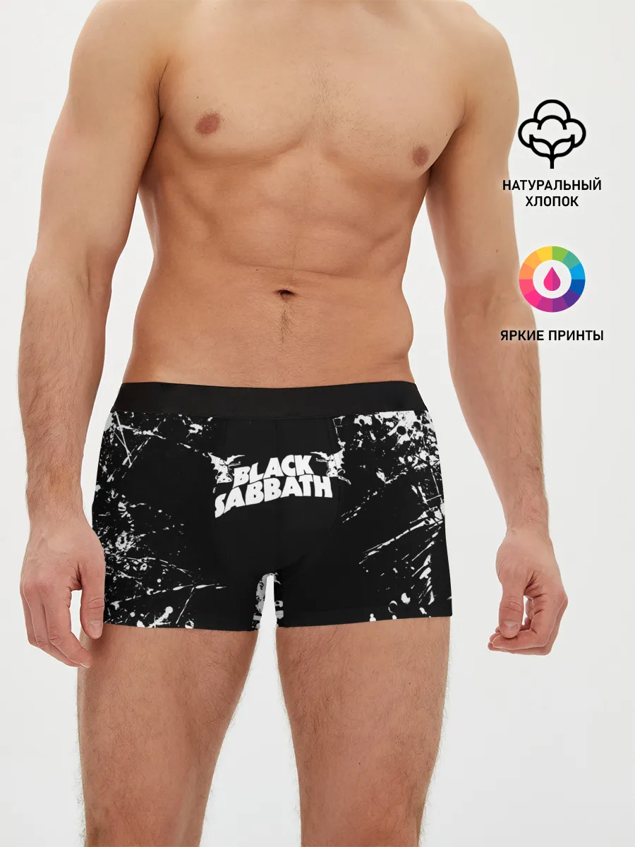 Мужские трусы боксеры / Black Sabbath