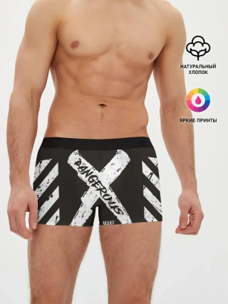 Мужские трусы боксеры / Dangerous Angry