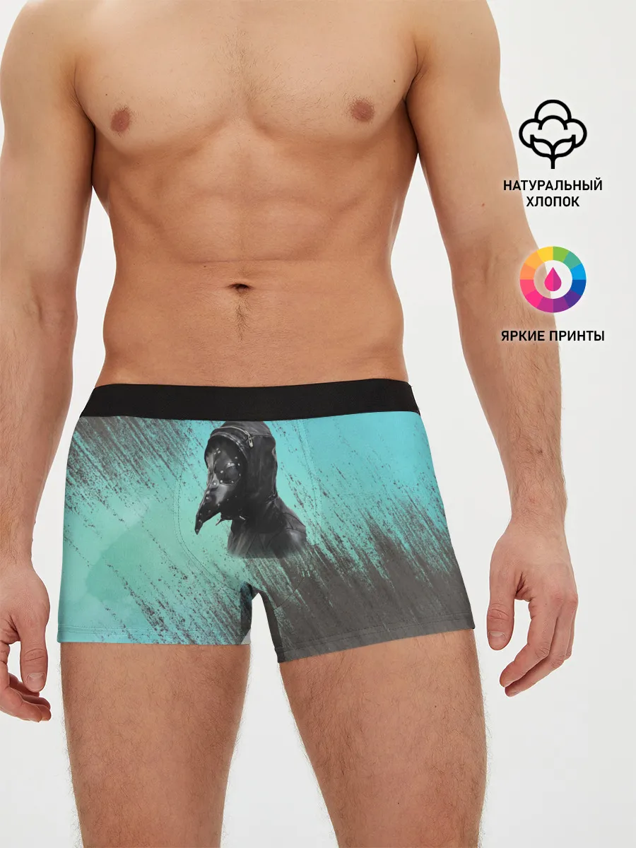 Мужские трусы боксеры / Чумной доктор
