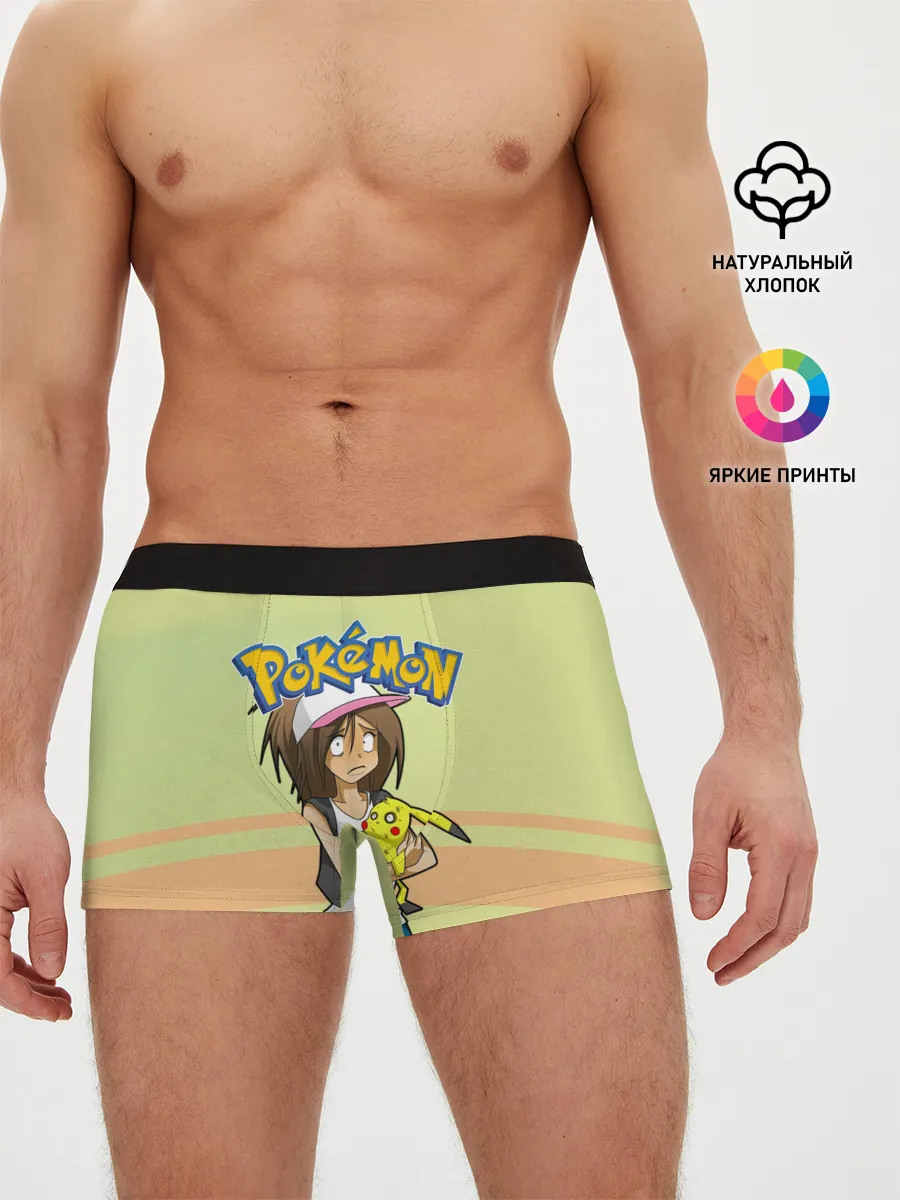 Мужские трусы боксеры / POKEMON