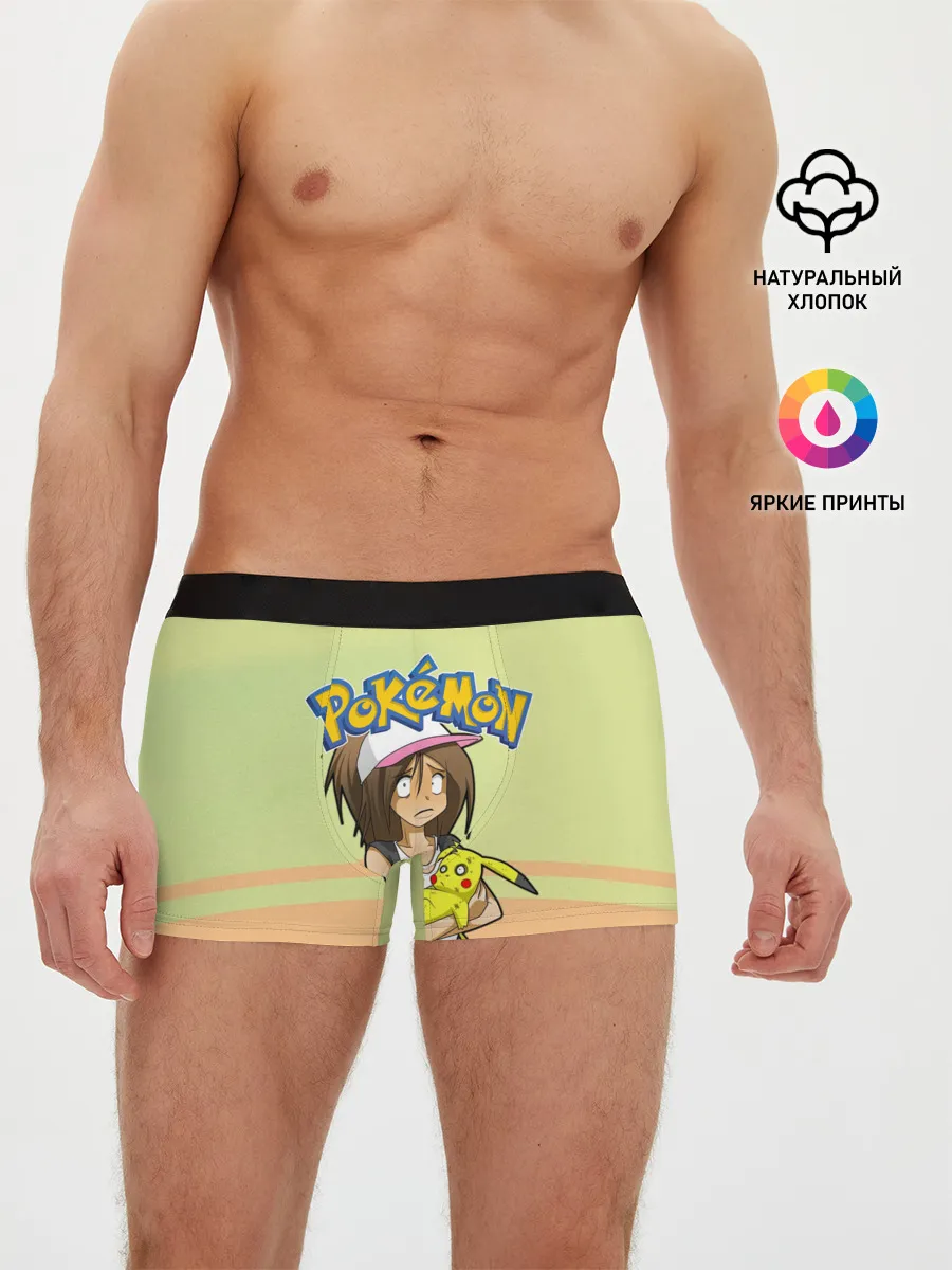 Мужские трусы боксеры / POKEMON