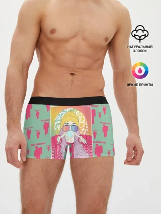 Мужские трусы боксеры / Billie Eilish