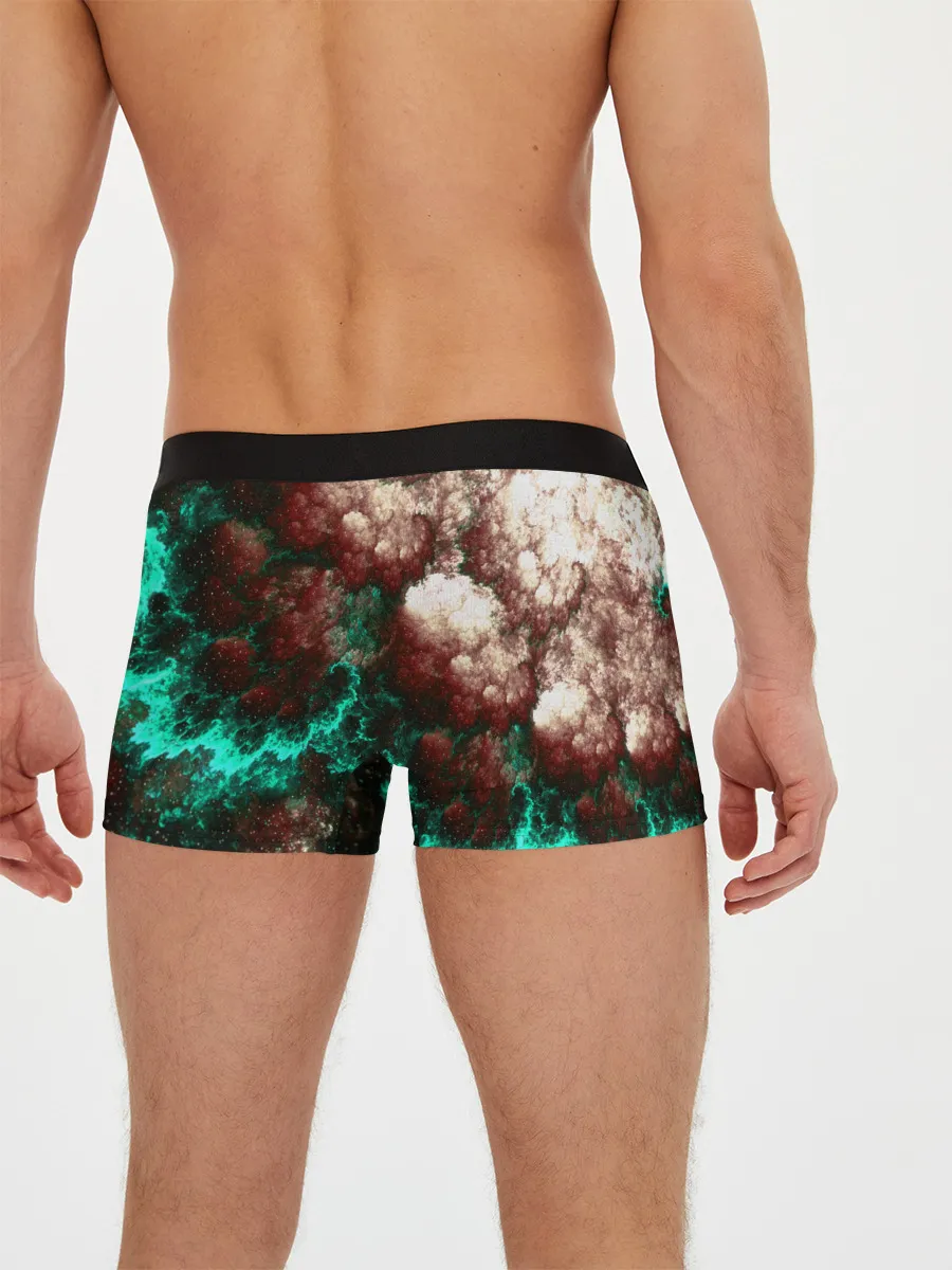 Мужские трусы боксеры / НЕОНОВЫЙ КОСМОС